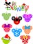 Fun Life 52 Parça Disney Yılbaşı - Disney Christmas Sticker Seti 5