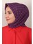 Armine Ultralight Eşarp 3102-9 Mor 3