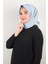 Alessa Pamuk Eşarp 2743-36 Buz Mavisi 1