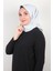 Alessa Pamuk Eşarp 2743-28 Açık Gri 1