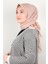 Bambu Kraşlı Eşarp 3081-29 Koyu Bej 1