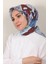 Gloria Eşarp 3083-8 Açık Mavi 2