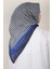 Pamuklu Soft Eşarp 3340-9 Mavi 2