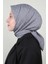 Pamuklu Eşarp 4105-15 Füme 2