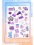 Çoklu Karışık Sticker Seti Planner Ajanda Bullet Journal Için Uygun Set 2