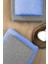 4 Lü Banyo Havlusu Takımı Soft Büyük Havlulu Pamuklu Havlu Seti 90X150 cm Gri 3