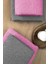 4 Lü Banyo Havlusu Takımı Soft Büyük Havlulu Pamuklu Havlu Seti 90X150 cm Gri 3
