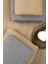 4 Lü Banyo Havlusu Takımı Soft Büyük Havlulu Pamuklu Havlu Seti 90X150 cm Gri 3
