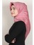 Abiye Bordürlü Eşarp 6002-25 Pembe 1