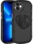 Apple iPhone 11 - Uyumlu Pop Soketli Renkli Ofro Kapak-Siyah 1