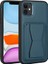 Apple iPhone 11 - Uyumlu Kartlıklı Standlı ​pu Deri Memo Kapak-Lacivert 1
