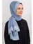 Monogram Şal 127-3 Bebe Mavisi 1