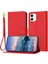 Iphone 12 Mini Litch Desen Flip Folio Pu Deri Kart Için Telefon Kılıfı (Yurt Dışından) 1