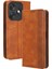 Tecno Kıvılcım 10C Manyetik Kapatma Cüzdan Pu Deri Için Kılıf (Yurt Dışından) 1