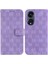 Telefon Kılıfı Için Oppo Oppo 8t 5g Kickstand Çift 8 Kabartmalı Pu Deri Kart (Yurt Dışından) 1