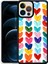 Apple iPhone 13 Pro - Uyumlu M-Fit Desenli Kapak-Heart No6 1