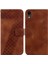 Iphone Xr Cüzdan Pu Deri Kabartmalı Desen Kart Yuvası Flip Telefon Kılıfı (Yurt Dışından) 1