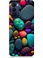 Tecno Camon 18 Uyumlu Artx Kırmızı Doğa Taşlar Desenli Silikon Kılıf 1