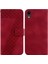 Iphone Xr Cüzdan Pu Deri Kabartmalı Desen Kart Yuvası Flip Telefon Kılıfı (Yurt Dışından) 1