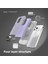 Apple iPhone 15 Pro Max Uyumlu Glide Serisi Magsafe Silikon-Mor 5