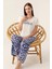 Yumuşak Dokulu Kısa Kol Kadın Pijama Takım 2939 3