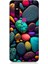 Infinix 5s Pro Uyumlu Artx Kırmızı Doğa Taşlar Desenli Silikon Kılıf 1