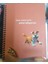 17*24 80 Yaprak Çizgili Cute Pets Sert Kapak Beyaz Defter 1