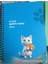 17*24 80 Yaprak Çizgisiz Cute Pets Sert Kapak Beyaz Defter 1