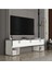Silbery Tv Ünitesi Beyaz - Gümüş 150 cm 2