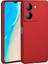 Vivo Y36 4g Kılıf Zore Premier Silikon Kapak-Kırmızı 1