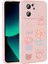 Xiaomi Uyumlu Mi 13T Pro Kılıf Kabartma Figürlü Parlak Zore Toys Silikon Kapak-Pembe 1
