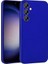 Samsung Galaxy Uyumlu S23 Fe Kılıf Zore Premier Silikon Kapak-Saks Mavi 1