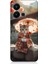 Vivo Y22S Uyumlu Geyşa Kıyafetli Kedi Desenli Silikon Kılıf 1