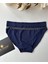 Kadın Dikişsiz Sportwear Fileli Slip/bikini (Siyah, Bordo, Kahverengi, Lacivert) 4