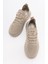 Anorak Bağcıklı Kadın Spor Ayakkabı BEJ BEJ 8