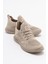 Anorak Bağcıklı Kadın Spor Ayakkabı BEJ BEJ 6