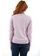 Kadın Lila %100 Pamuk Balıkçı Yaka Triko Kazak Bluz TRIST-6103 3