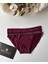 Kadın Dikişsiz Sportwear Fileli Slip/bikini (Siyah, Bordo, Kahverengi, Lacivert) 1