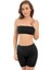 Cottonhill Premium - Kadın Siyah Ultra-Rahat Seamless Yüksek Bel Uzun Paça Boxer 3