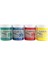 4'lü Yıkanabilir Parmak Boyası 50 ml Set 1 3
