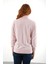 Kadın Pudra %100 Organik Pamuk Balıkçı Yaka Triko Kazak TRIST-6103 3