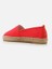 Aileen Kırmızı Kadın Düz Espadril 4