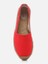 Aileen Kırmızı Kadın Düz Espadril 5