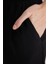 Jogger Pantolon Keten Görünümlü Cepli Yüksek Bel Düz Paça R0433AZ24SM 5
