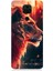Xiaomi Redmi Note 9 Uyumlu Sarı Kırmızı Asil Aslan Desenli Silikon Kılıf 1
