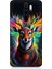 Xiaomi Redmi Note 8 Pro Uyumlu Mistik Ala Geyik Desenli Silikon Kılıf 1