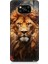 Xiaomi Poco X3 Uyumlu Yorgun Savaşçı Aslan Desenli Silikon Kılıf 1