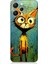 Xiaomi Redmi 12 Uyumlu Meraklı Şapşik Kedi Desenli Silikon Kılıf 1