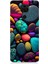 Xiaomi Redmi Note 9 Uyumlu Artx Kırmızı Doğa Taşlar Desenli Silikon Kılıf 1