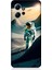 Xiaomi Redmi Note 12 Uyumlu Astronot ve Araştırma Desenli Silikon Kılıf 1